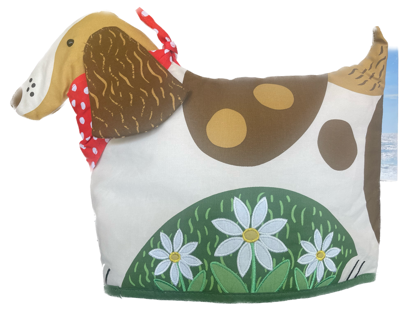 Daisy Dog Shaped Thehætte