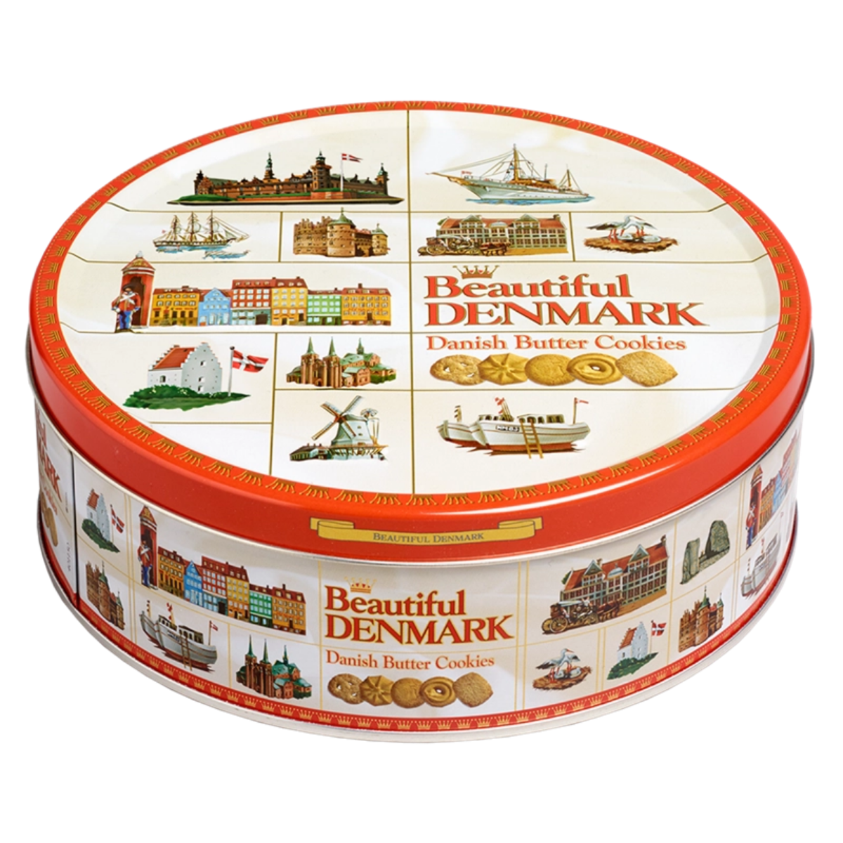 Danish butter cookies "Beautiful Denmark" 454g