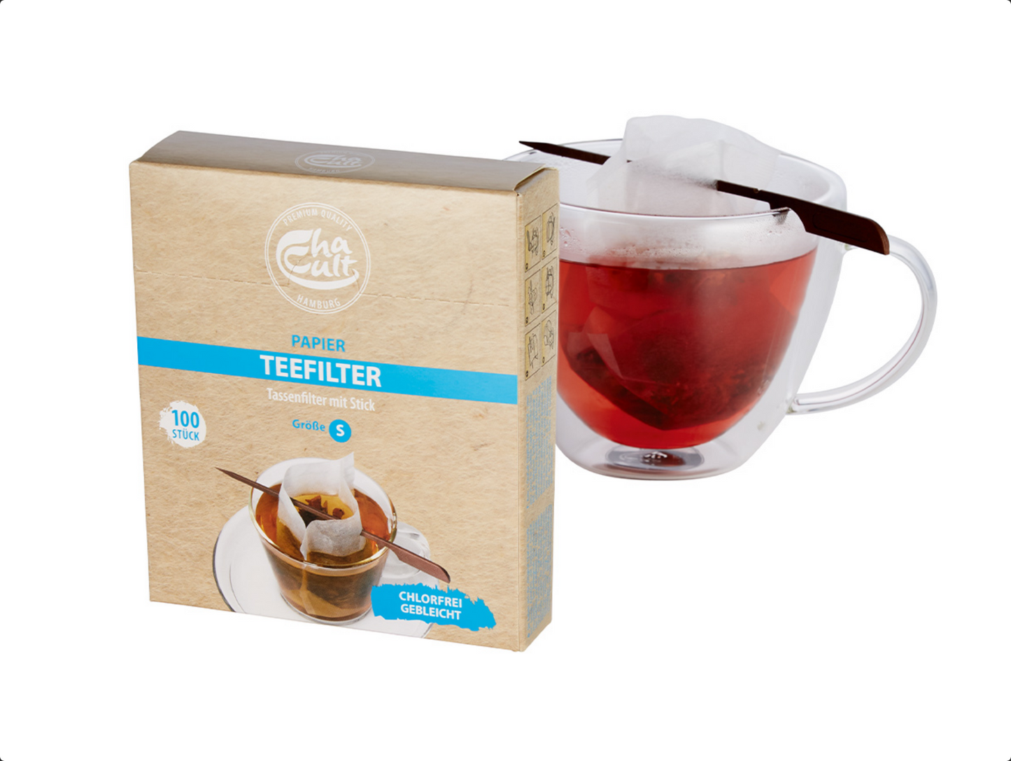 Cup Filter with Stick 100 pcs.