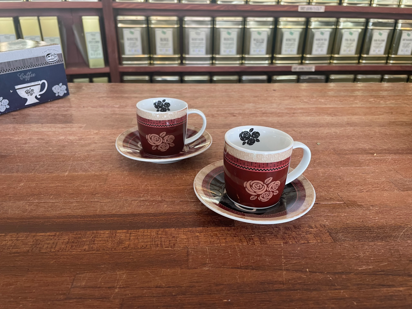 Espresso Juanita sæt m. 2 stk. 0,05 ltr.