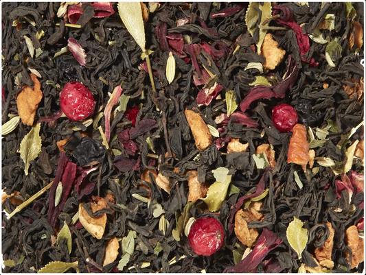 Organic Black tea blend Currant [Currant Flavour]