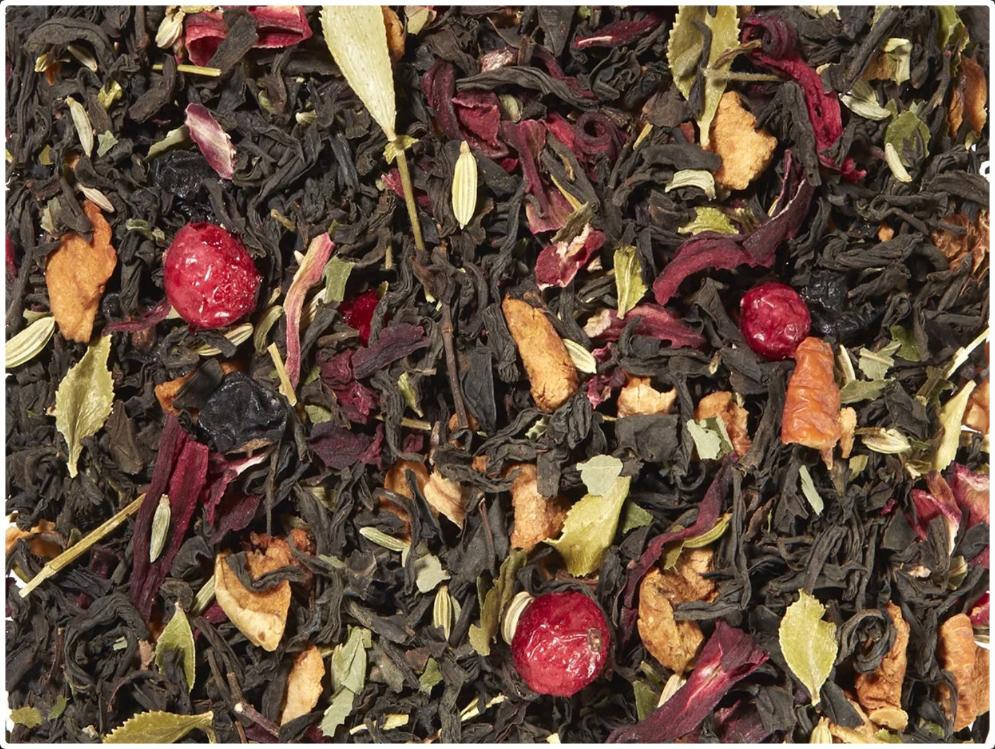 Organic Black tea blend Currant [Currant Flavor]