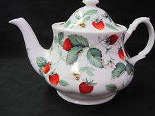 Alpine Strawberry Teapot 1.0 ltr.